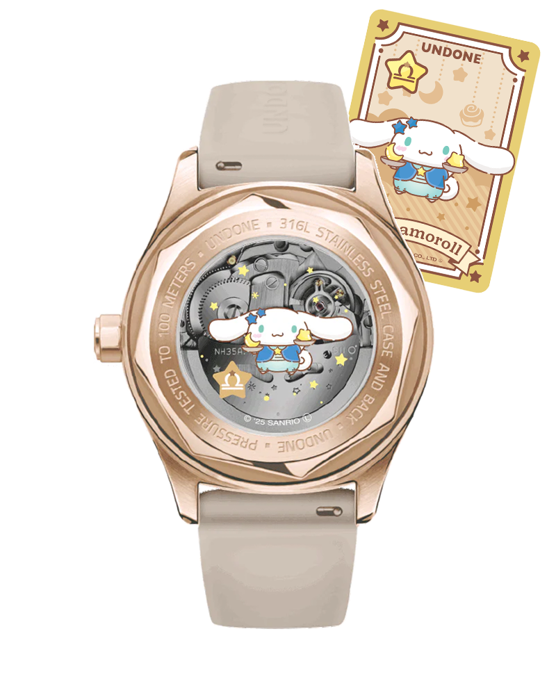 UNDONEｘシナモロール 腕時計 ドリーミーベージュ