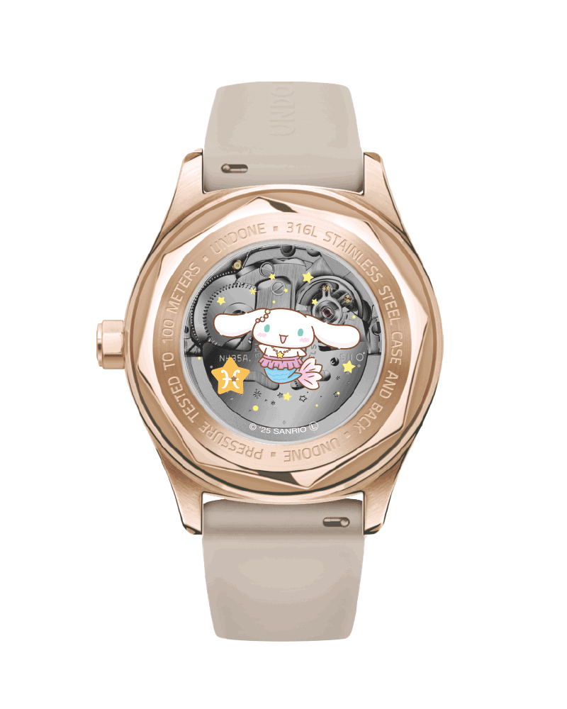 UNDONEｘシナモロール 腕時計 ドリーミーベージュ
