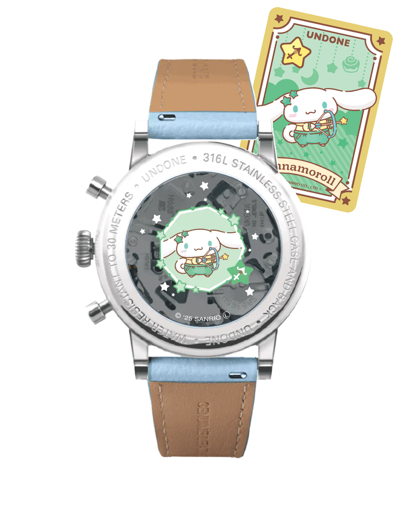 UNDONEｘシナモロール 腕時計 ドリーミーブルー