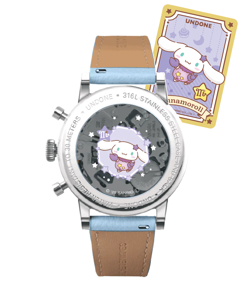 UNDONEｘシナモロール 腕時計 ドリーミーブルー