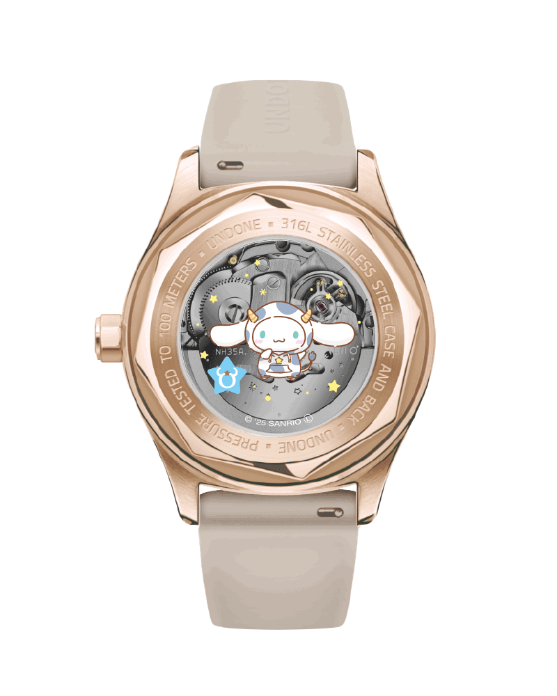 UNDONEｘシナモロール 腕時計 ドリーミーベージュ
