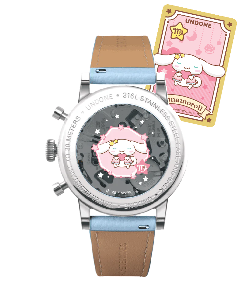 UNDONEｘシナモロール 腕時計 ドリーミーブルー