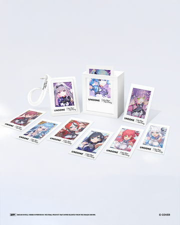 UNDONE x hololive 6th fes. Color Rise Harmony - スライドフィルム・ライトボックス＆キーホルダー