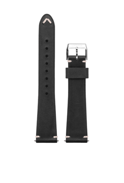 定価14000円ネジ式コマ　メタルブレス　メタルバンド　20mm幅　undone 20mm Leather Genuine Black – UNDONE Japan