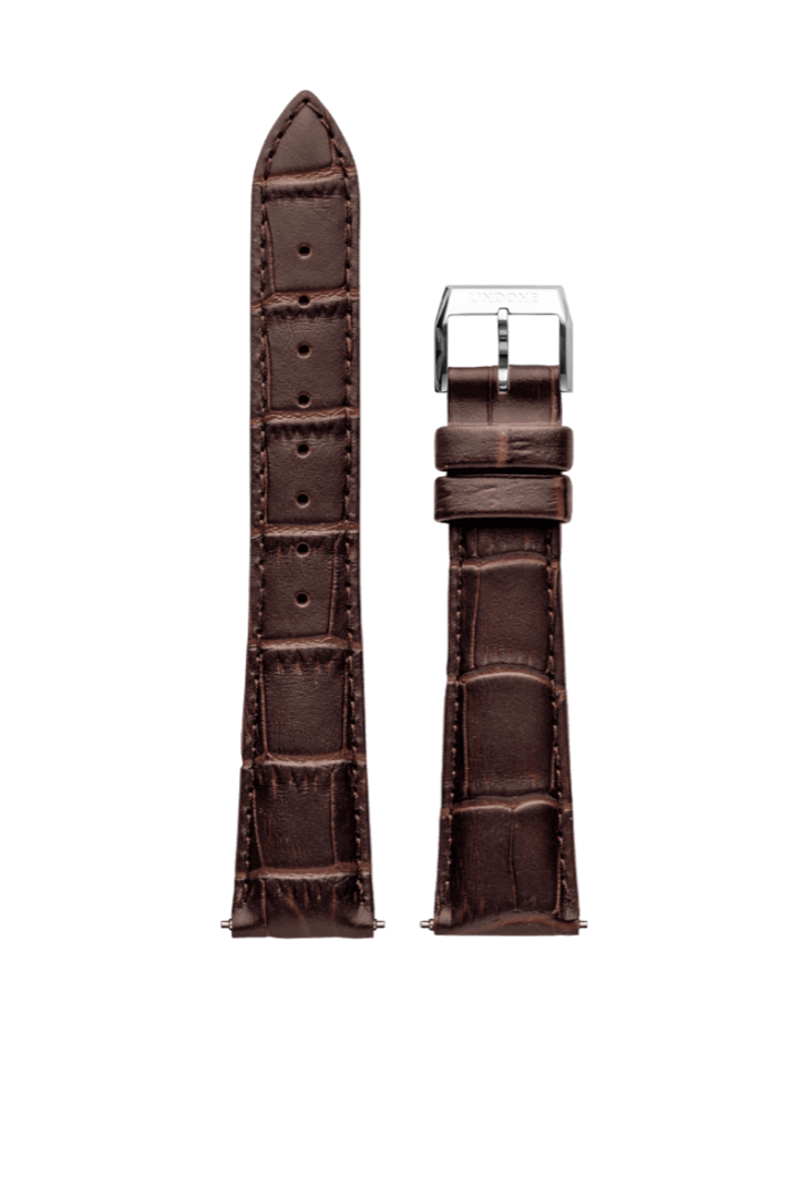 20mm Alligator Brown